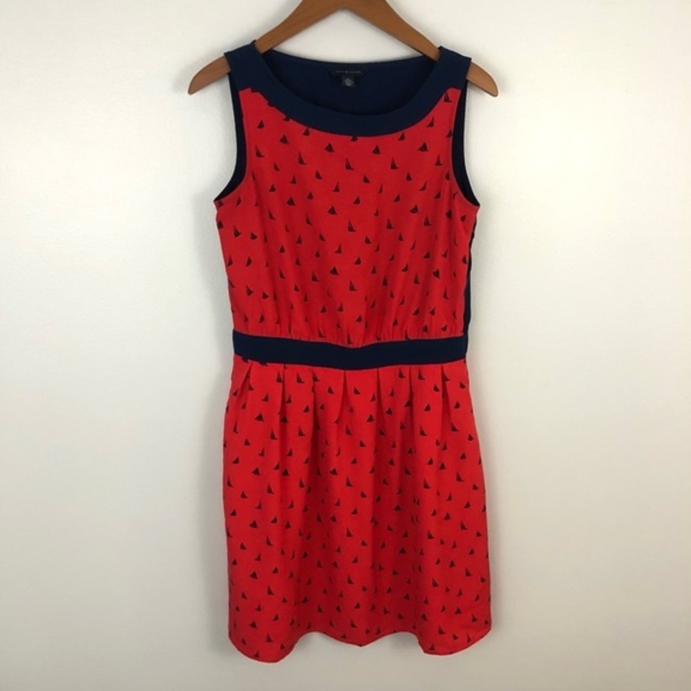 Tommy Hilfiger Nautical Sailboat Dress Size 8 Summer Vacation Casual